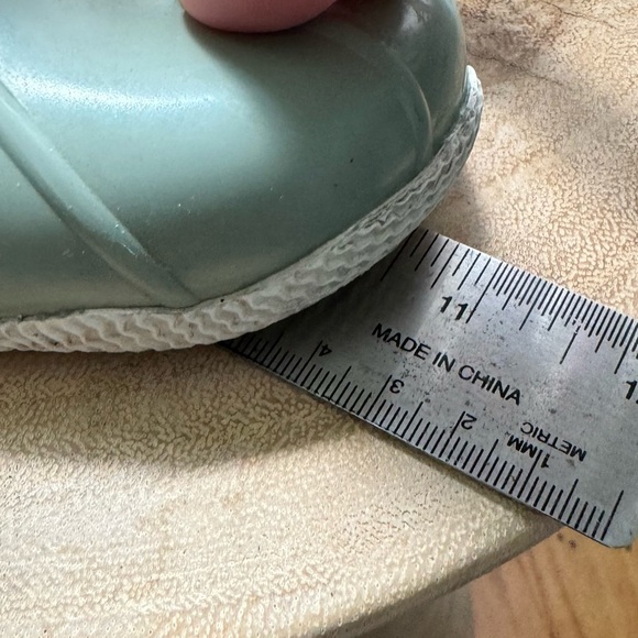 Sperry Women's Saltwater 2-Eye Duck Boots - Ivory/Sage Size 9, Galoshes, Lace Up - Picture 11 of 12